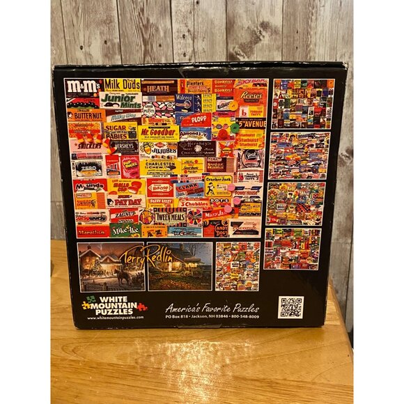 White Mountain Beer Cans 1000 Piece Jigsaw Puzzle No. 1130T - Picture 3 of 6